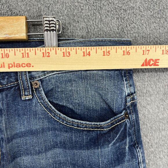 Calvin Klein Jeans Bootcut Jeans Mens 30x30 Denim Medium Wash Faded Mid Rise - Picture 8 of 16